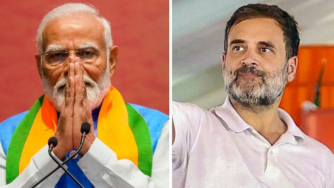 Narendra Modi and Rahul Gandhi (Photo credit -google)
