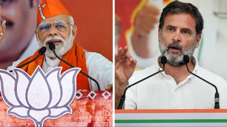 Narendra Modi and Rahul Gandhi (Photo credit -google)