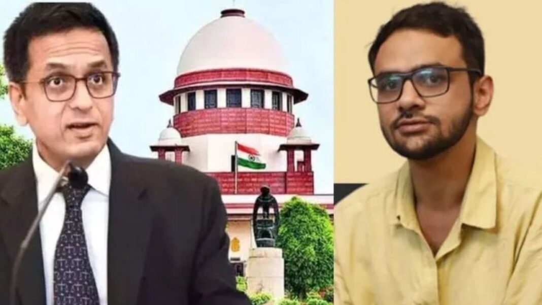 उमर खालिद की जमानत पर पूर्व CJI चंद्रचूड़ का बयान