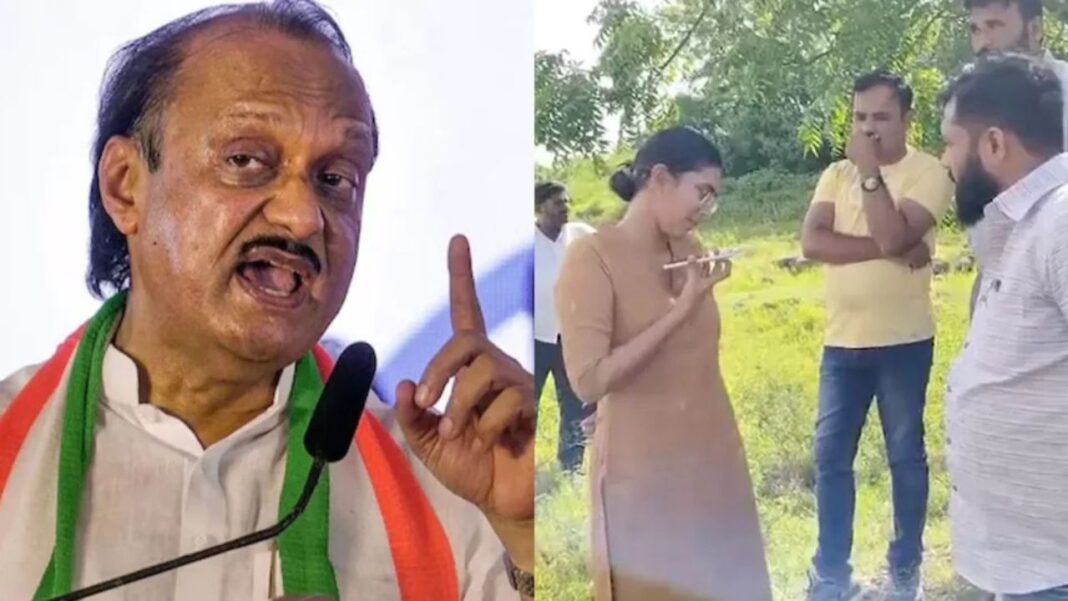अजित पवार वायरल ऑडियो महिला IPS विवाद