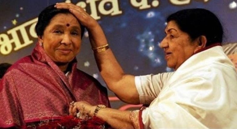 Asha Bhosale and Lata Mangeshkar(Photo credit -google)