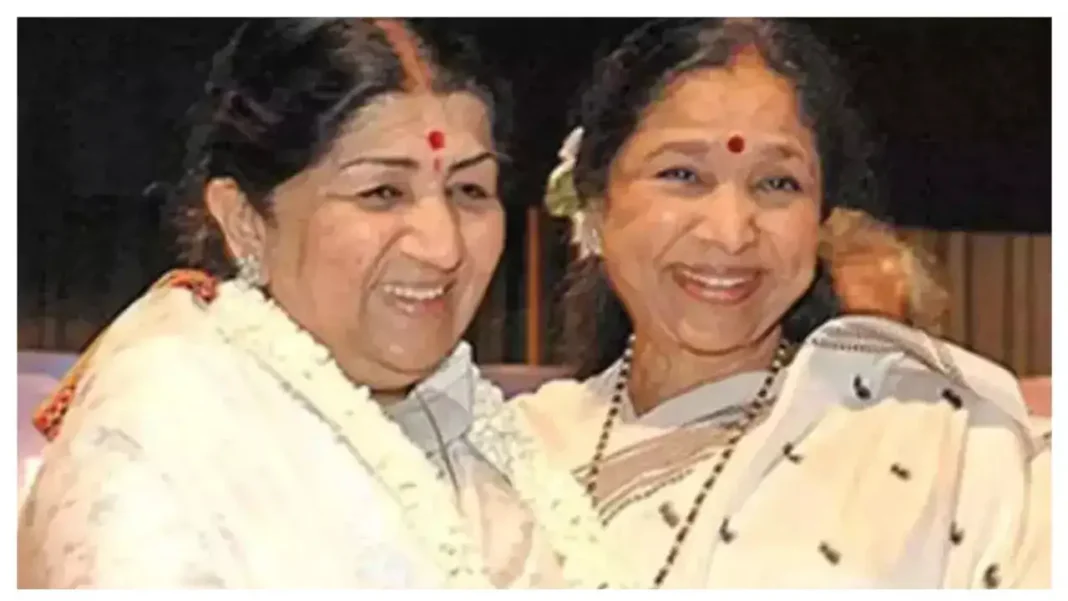 Asha Bhosale and Lata Mangeshkar(Photo credit -google)