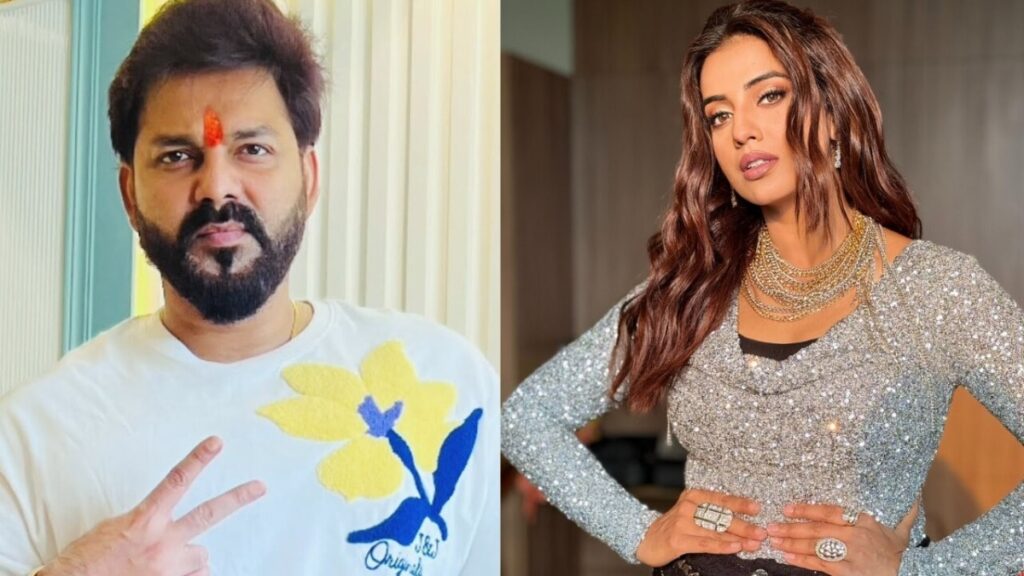 Pawan singh and Akshara (photo credit -google)