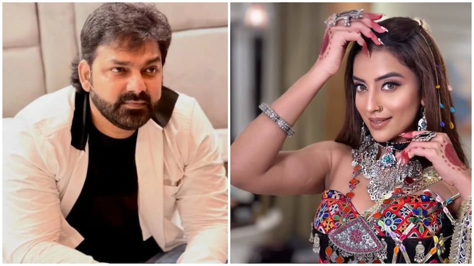 Pawan singh and Akshara (photo credit -google)