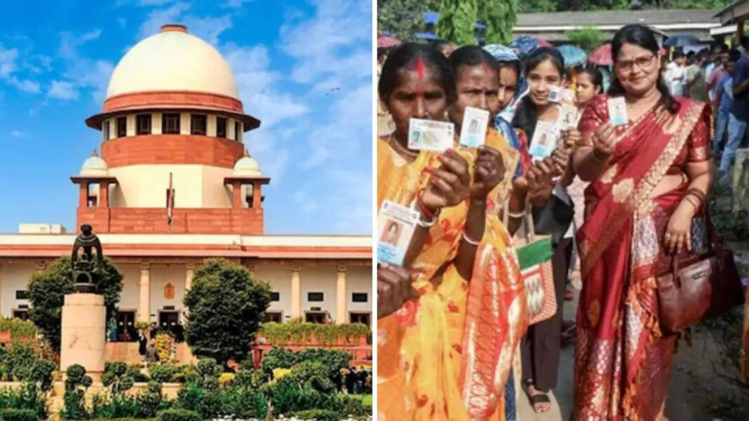 SIR and Supreme Court (photo credit -google)